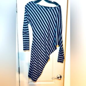 Bcbg max asymmetrical dress